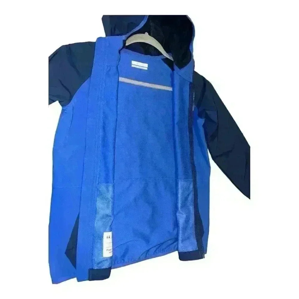 Columbia Heather Canyon Boys Blue‎ Softshell Jacket, Medium 10/12 - Picture 2 of 5